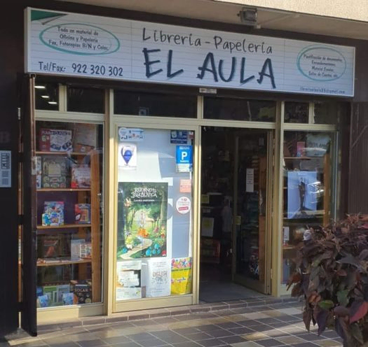 Papelería El Aula fachada